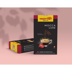 Capsule Nespresso ®* compatible Mocca Luxe Cafés Trottet