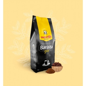 Barista Gold 1kg Kaffeebohnen Cafés Trottet