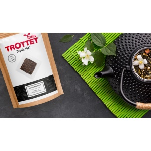 Tea English Breakfast loose tea 100G - Cafés Trottet