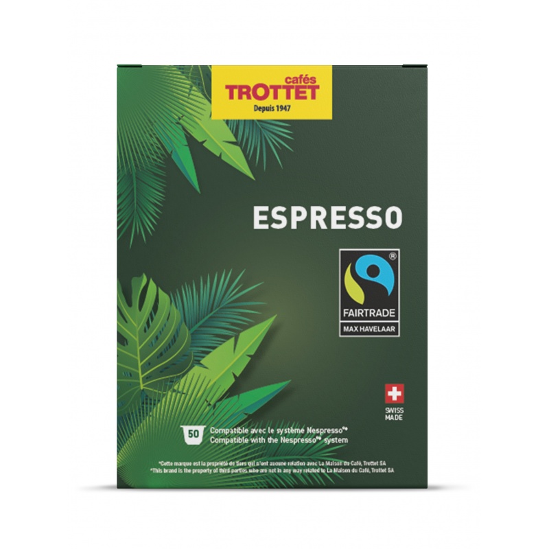 Espresso Max Havelaar Nespresso®* kompatible Kapseln 50 Kapseln