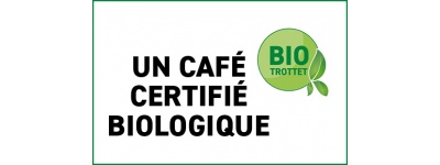 Cafés bio, certifiés biologiques - Torréfié, emballés à notre atelier.